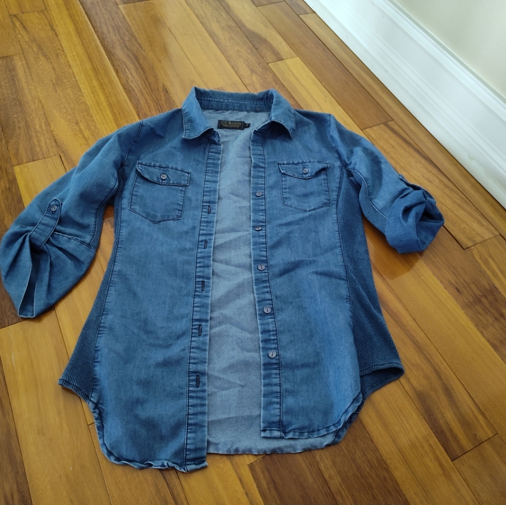 Ci Sono Denim Shirt Small